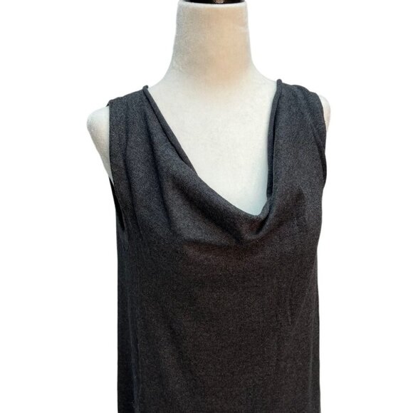 MEXX Grey Sleelveless Dress Reversible Knit Size S - Picture 4 of 10
